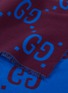 Detail View - Click To Enlarge - GUCCI - GG jacquard wool-silk scarf