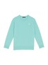 Main View - Click To Enlarge - ACNE STUDIOS - 'Mini Nalon Face' patch kids wool sweater