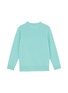 Figure View - Click To Enlarge - ACNE STUDIOS - 'Mini Nalon Face' patch kids wool sweater