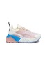 Main View - Click To Enlarge - STELLA MCCARTNEY - 'Eclypse' faux suede and leather chunky outsole sneakers