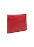 Detail View - Click To Enlarge - GUCCI - Logo print medium leather pouch