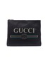 Main View - Click To Enlarge - GUCCI - Logo print medium leather zip pouch