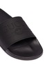 Detail View - Click To Enlarge - GUCCI - Logo embossed pool slides