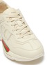 Detail View - Click To Enlarge - GUCCI - 'Rhyton' logo print leather sneakers