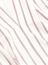  - 72723 - Tie front balloon sleeve stripe top