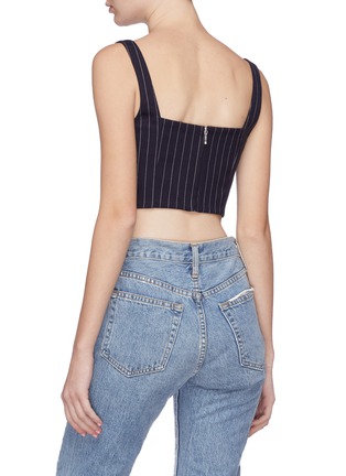 Back View - Click To Enlarge - 72723 - Pinstripe bralette