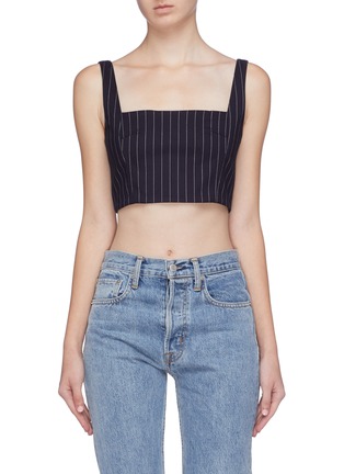 Main View - Click To Enlarge - 72723 - Pinstripe bralette