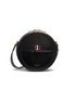 Main View - Click To Enlarge - THOM BROWNE  - Pebble grain leather crossbody hat box bag