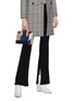 Figure View - Click To Enlarge - STRATHBERRY - 'The Strathberry Nano' colourblock shearling tote