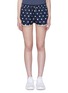 Main View - Click To Enlarge - THE UPSIDE - 'Cats' print running shorts