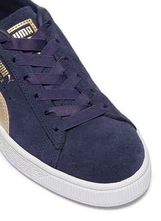 Detail View - Click To Enlarge - PUMA - 'Suede Bow Varsity' sneakers