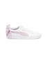 Main View - Click To Enlarge - PUMA - 'Basket Bow' patent sneakers