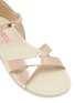 Detail View - Click To Enlarge - SOPHIA WEBSTER - 'Chiara Mini' butterfly appliqué mirror leather toddler sandals