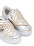Detail View - Click To Enlarge - SOPHIA WEBSTER - 'Bibi Low Top Mini' butterfly mirror leather toddler sneakers