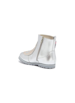 Figure View - Click To Enlarge - SOPHIA WEBSTER - 'Karina Mini' butterfly leather toddler boots