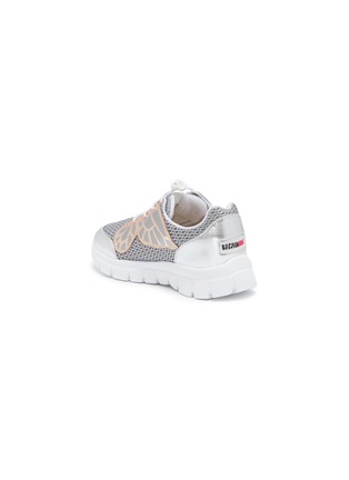Figure View - Click To Enlarge - SOPHIA WEBSTER - 'Chiara Mini' butterfly mesh toddler sneakers