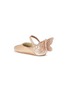 Figure View - Click To Enlarge - SOPHIA WEBSTER - 'Chiara Baby' butterfly appliqué leather infant Mary Jane flats