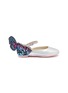 Main View - Click To Enlarge - SOPHIA WEBSTER - 'Chiara Mini' butterfly appliqué leather toddler flats