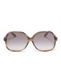 Main View - Click To Enlarge - VICTORIA BECKHAM - 'Classic Square' acetate sunglasses