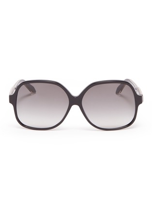 Main View - Click To Enlarge - VICTORIA BECKHAM - 'Classic Square' acetate sunglasses