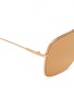 Detail View - Click To Enlarge - VICTORIA BECKHAM - 'Loop Navigator' metal aviator sunglasses