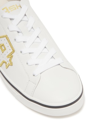 Detail View - Click To Enlarge - ASH - 'Net' logo patch leather sneakers