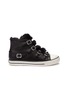 Main View - Click To Enlarge - ASH - 'Valko' faux fur buckled leather high top sneakers