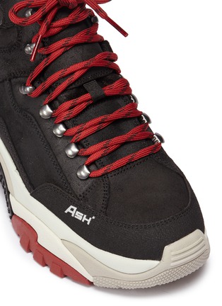 Detail View - Click To Enlarge - ASH - 'Alfa' chunky outsole leather sneakers