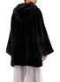 Back View - Click To Enlarge - XIAO LI - Faux fur oversized hoodie