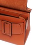 Detail View - Click To Enlarge - BOYY - 'Karl' buckled leather satchel