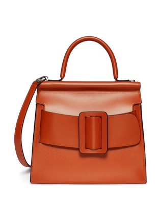 Main View - Click To Enlarge - BOYY - 'Karl' buckled leather satchel