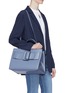 Front View - Click To Enlarge - BOYY - 'Bobby' buckled leather bag