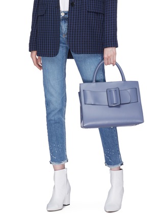 Figure View - Click To Enlarge - BOYY - 'Bobby' buckled leather bag