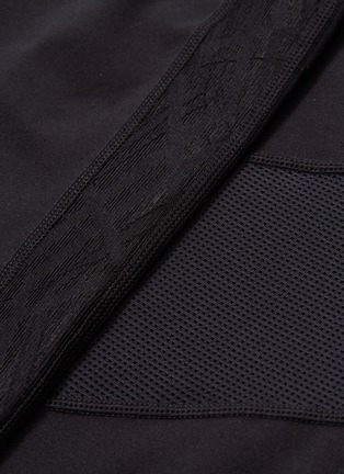  - PARTICLE FEVER - Lace outseam mesh panel performance leggings