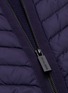  - CANADA GOOSE - 'HyBridge' down puffer panel Merino wool zip cardigan