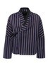 Main View - Click To Enlarge - STAFFONLY - 'Raiden' stripe twill unisex kimono jacket