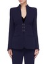 Main View - Click To Enlarge - REBECCA VALLANCE - 'Mimosa' stud hook-and-eye suiting blazer
