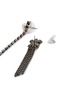 Detail View - Click To Enlarge - JOOMI LIM - Faux pearl glass crystal mismatched fringe drop earrings