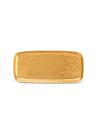 Main View - Click To Enlarge - L'OBJET - Alchimie medium rectangle platter – Gold