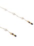 Detail View - Click To Enlarge - KENNETH JAY LANE - Glass pearl link chain wraparound necklace