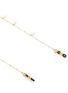 Detail View - Click To Enlarge - KENNETH JAY LANE - Glass pearl charm wraparound necklace