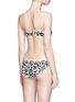 Back View - Click To Enlarge - MARYSIA - 'Antibes' hibiscus print scalloped bikini bottoms