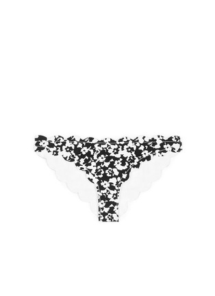 Main View - Click To Enlarge - MARYSIA - 'Antibes' hibiscus print scalloped bikini bottoms