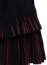 Detail View - Click To Enlarge - ALAÏA - 'Seguidille' plissé pleat knit skirt
