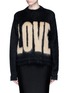 Main View - Click To Enlarge - GIVENCHY - 'LOVE' Mohair-wool sweater