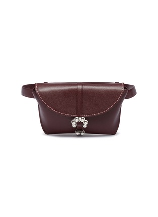 Main View - Click To Enlarge - 3.1 PHILLIP LIM - 'Hudson' jewelled buckle leather bum bag