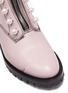 Detail View - Click To Enlarge - 3.1 PHILLIP LIM - 'Hayett' faux pearl leather ankle boots