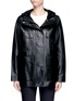 Main View - Click To Enlarge - THE ROW - 'Dusa' hooded leather coat