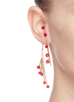 Figure View - Click To Enlarge - ELLERY - 'Rarig' beaded twist branch earrings