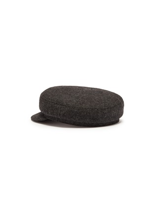 Figure View - Click To Enlarge - ISABEL MARANT - 'Evie' wool blend felt messenger boy cap